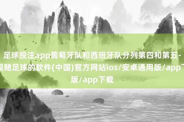 足球投注app葡萄牙队和西班牙队分列第四和第五-正规赌足球的软件(中国)官方网站ios/安卓通用版/app下载