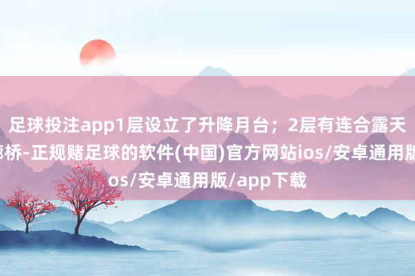 足球投注app1层设立了升降月台；2层有连合露天泊车场的廊桥-正规赌足球的软件(中国)官方网站ios/安卓通用版/app下载