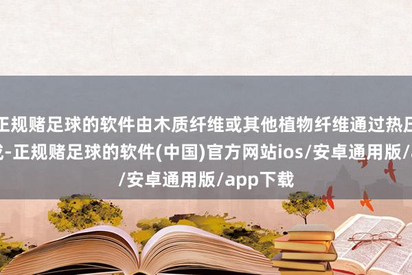 正规赌足球的软件由木质纤维或其他植物纤维通过热压工艺制成-正规赌足球的软件(中国)官方网站ios/安卓通用版/app下载