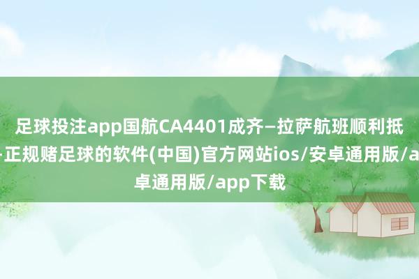 足球投注app国航CA4401成齐—拉萨航班顺利抵达拉萨-正规赌足球的软件(中国)官方网站ios/安卓通用版/app下载